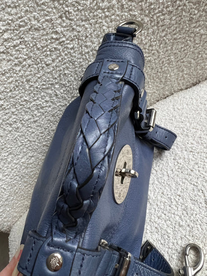 Mulberry Slate Blue Mini Alexa (RRP £850)