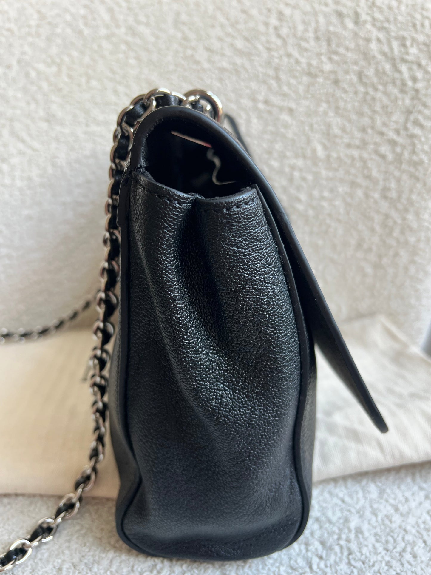 Mulberry Black Medium Lily with Silver Hardware (RRP £1095)