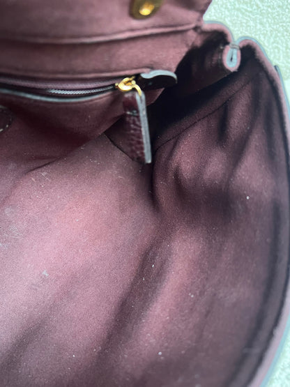 Mulberry Oxblood Regular Lily with Gold Hardware (RRP £895)