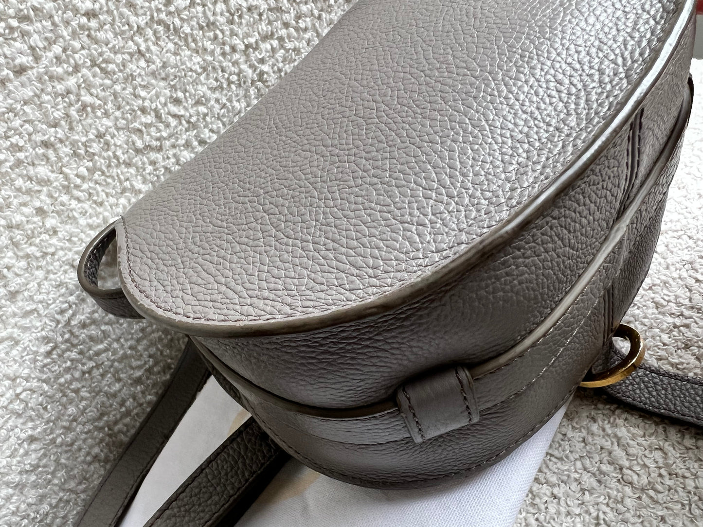 Chloe Small Cashmere Grey Marcie Saddle Bag (RRP £1050)