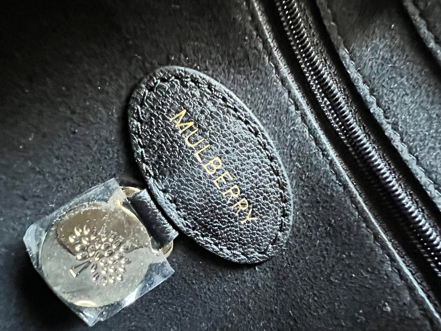 Mulberry Black Regular Lily with Gold Hardware (RRP £995)