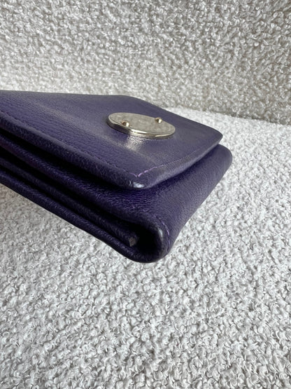 Mulberry Purple French Purse (RRP £275)