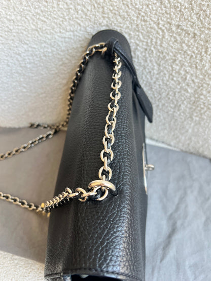 Mulberry Black Medium Lily with Silver Hardware (RRP £1095)