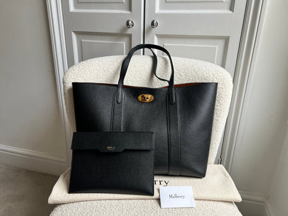 Mulberry Black Bayswater Tote (RRP £845)