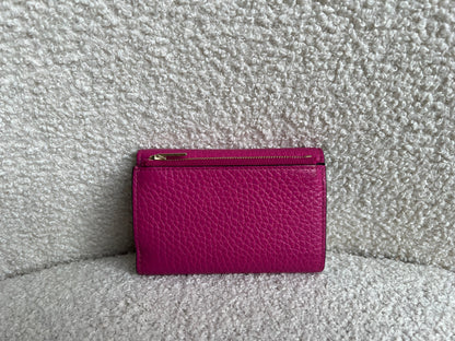 Mulberry Pink Darley Folded Multi Card Wallet (RRP £265)