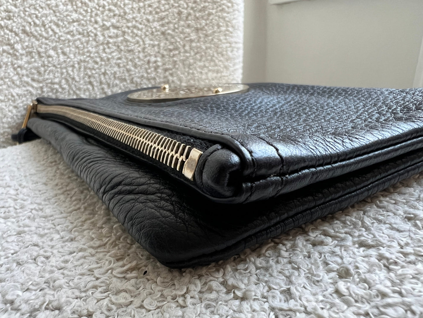 Mulberry Black Daria Clutch (RRP £550)
