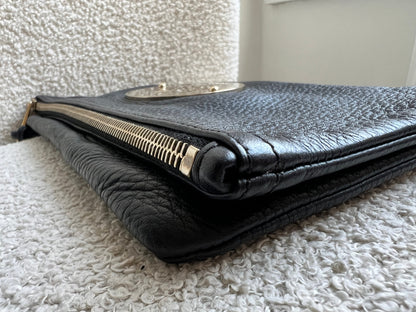 Mulberry Black Daria Clutch (RRP £550)