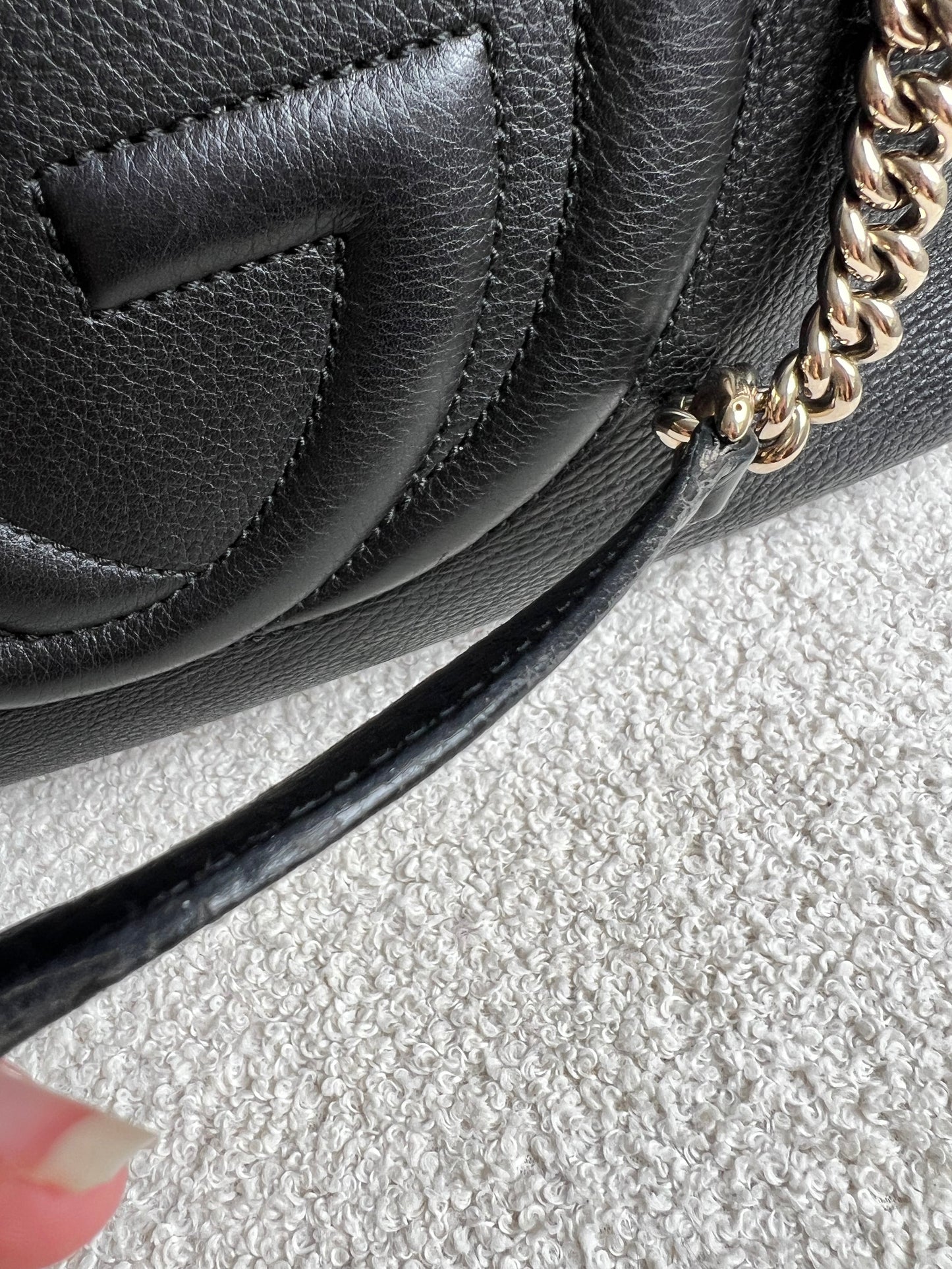 Gucci Black Soho Chain Tote (RRP £1350)