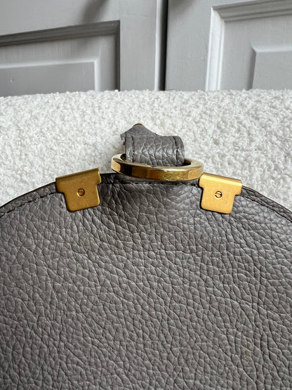 Chloe Small Cashmere Grey Marcie Saddle Bag (RRP £1050)