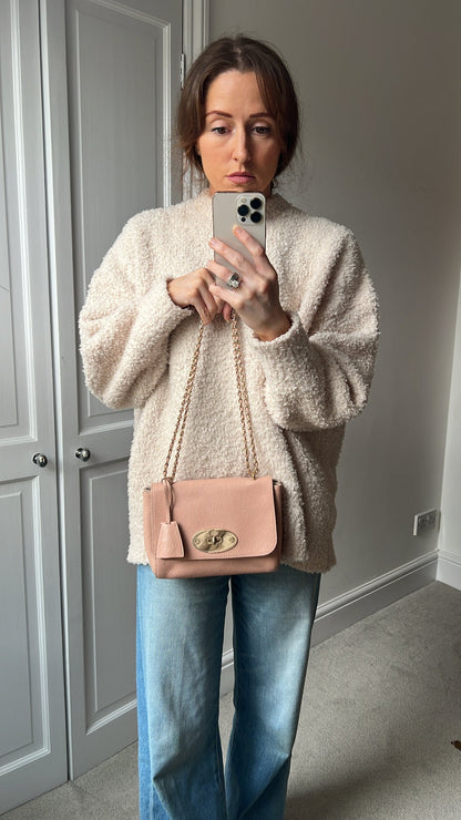 Mulberry Rose Petal Regular Lily with Gold Hardware (RRP £995)