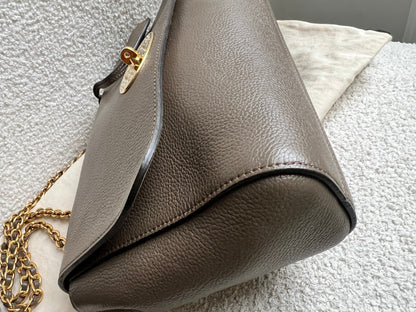 Mulberry Clay Medium Lily with Gold Hardware (RRP £1095)