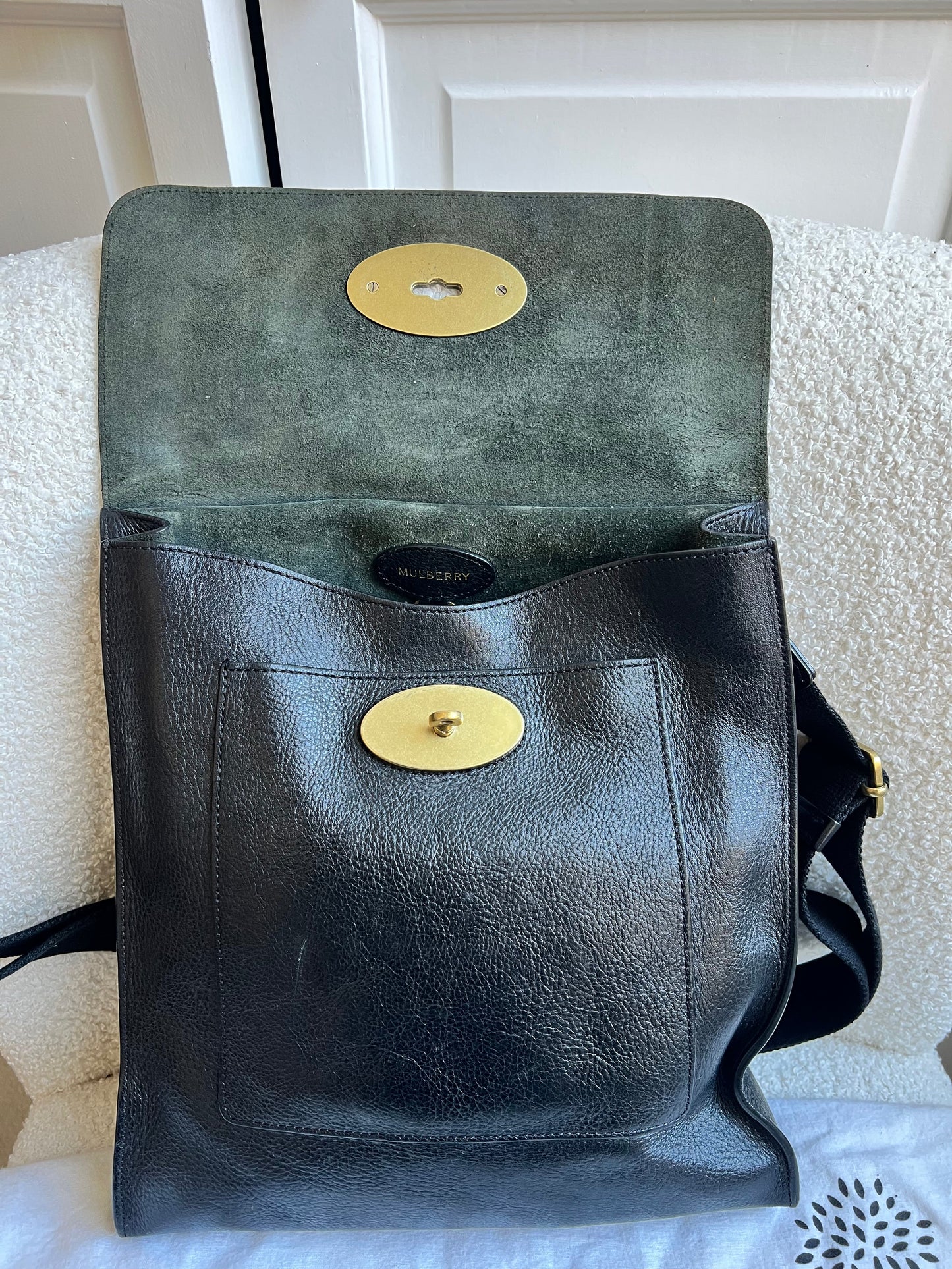 Mulberry Large Black Antony (RRP £695)