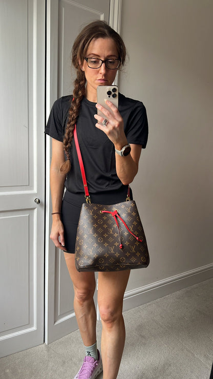 Louis Vuitton Neo Noe Monogram Coquelicot (RRP £1,790)