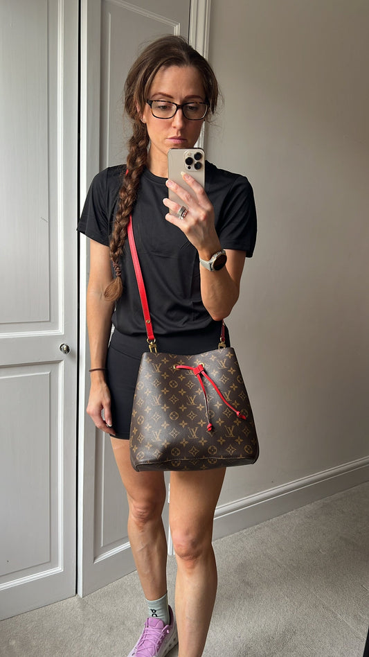 Louis Vuitton Neo Noe Monogram Coquelicot (RRP £1,790)