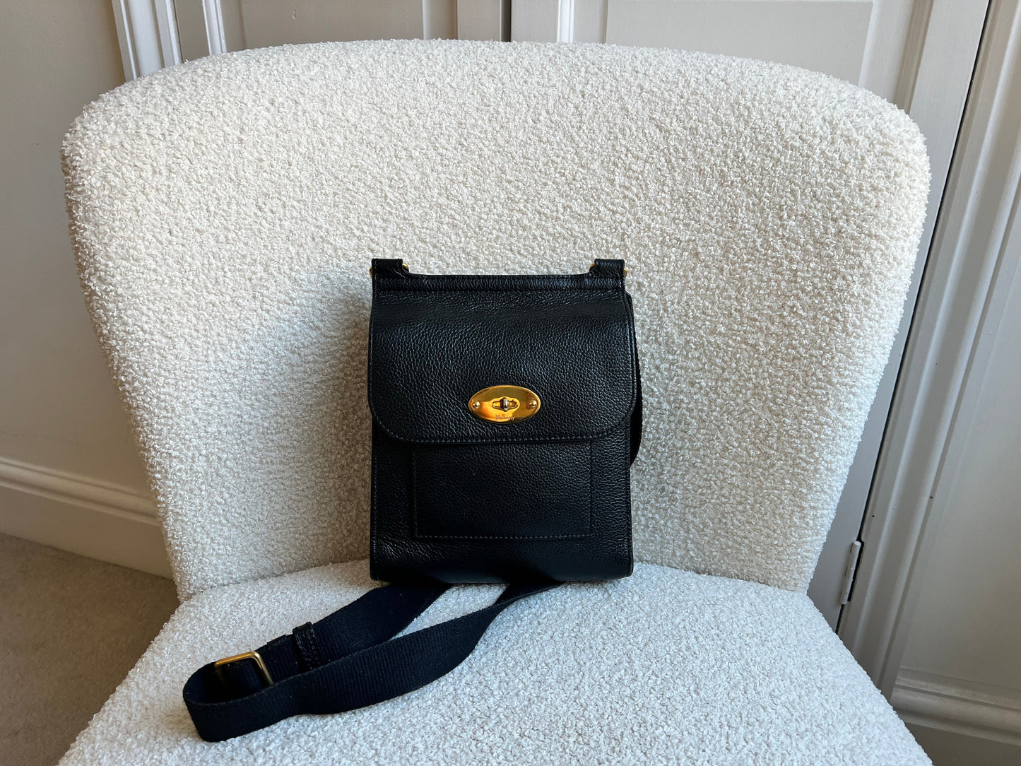 Mulberry Black Small Antony (RRP £550)