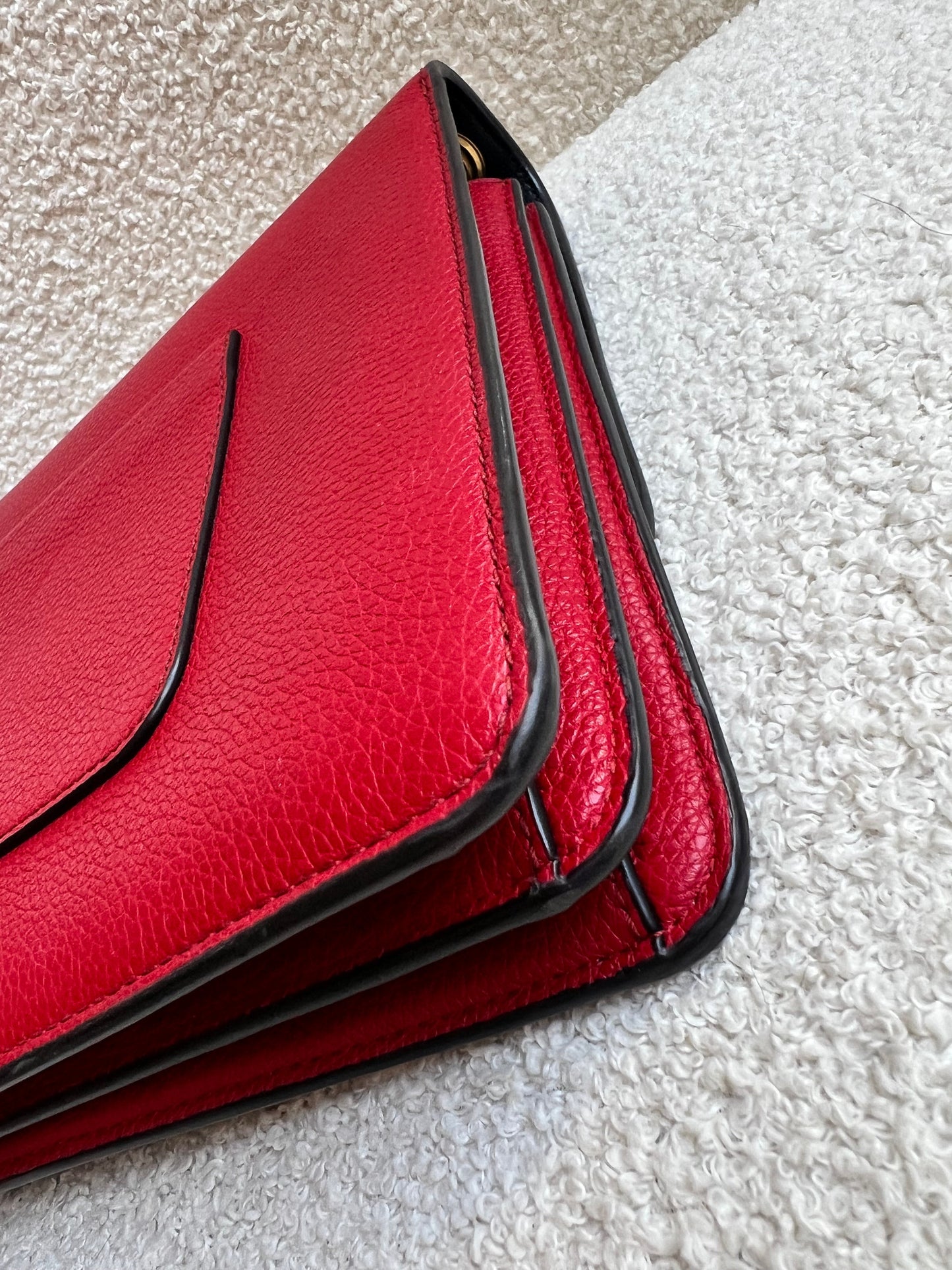Mulberry Scarlet Red Large Darley Shoulder Bag (RRP £895)