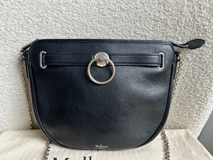 Mulberry Black Brockwell Satchel (RRP £895)