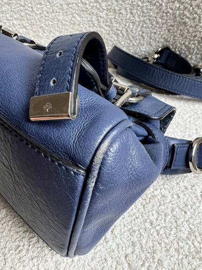 Mulberry Slate Blue Mini Alexa (RRP £850)