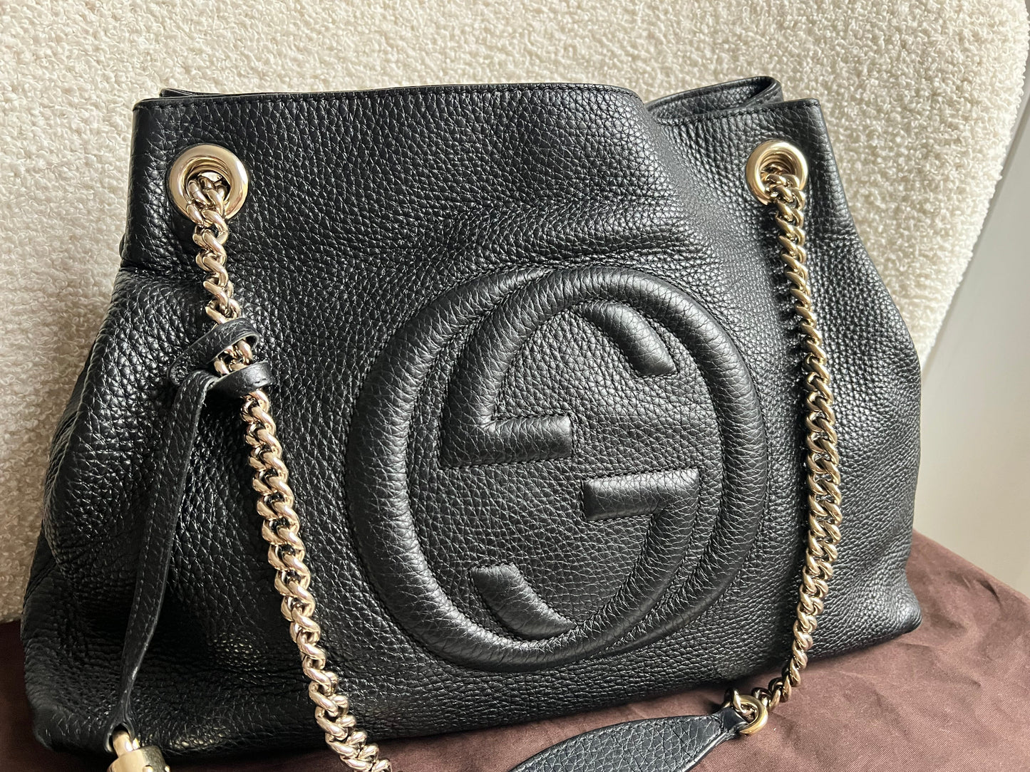 Gucci Black Soho Chain Tote (RRP £1350)