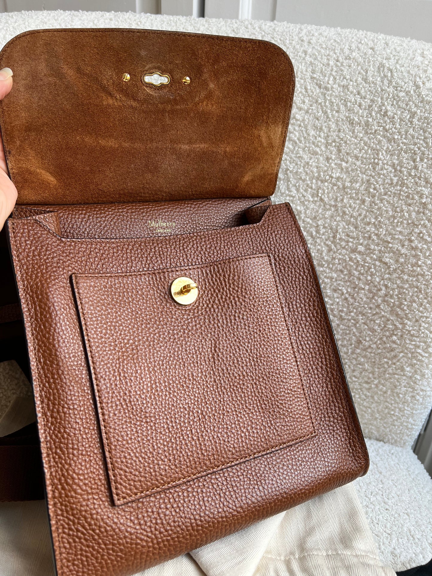 Mulberry Medium Oak Antony (RRP £745)