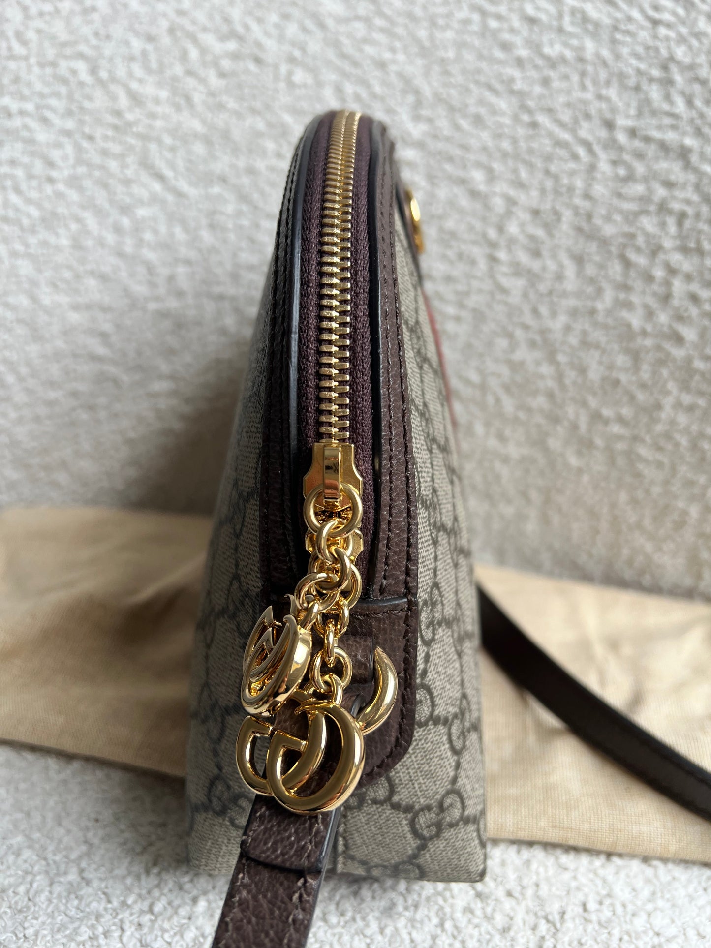 Gucci Ophidia GG Supreme Rounded Top Shoulder Bag (RRP £1,380)