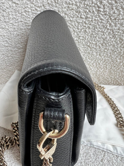 Gucci Interlocking GG Black Small Cross Body Bag
