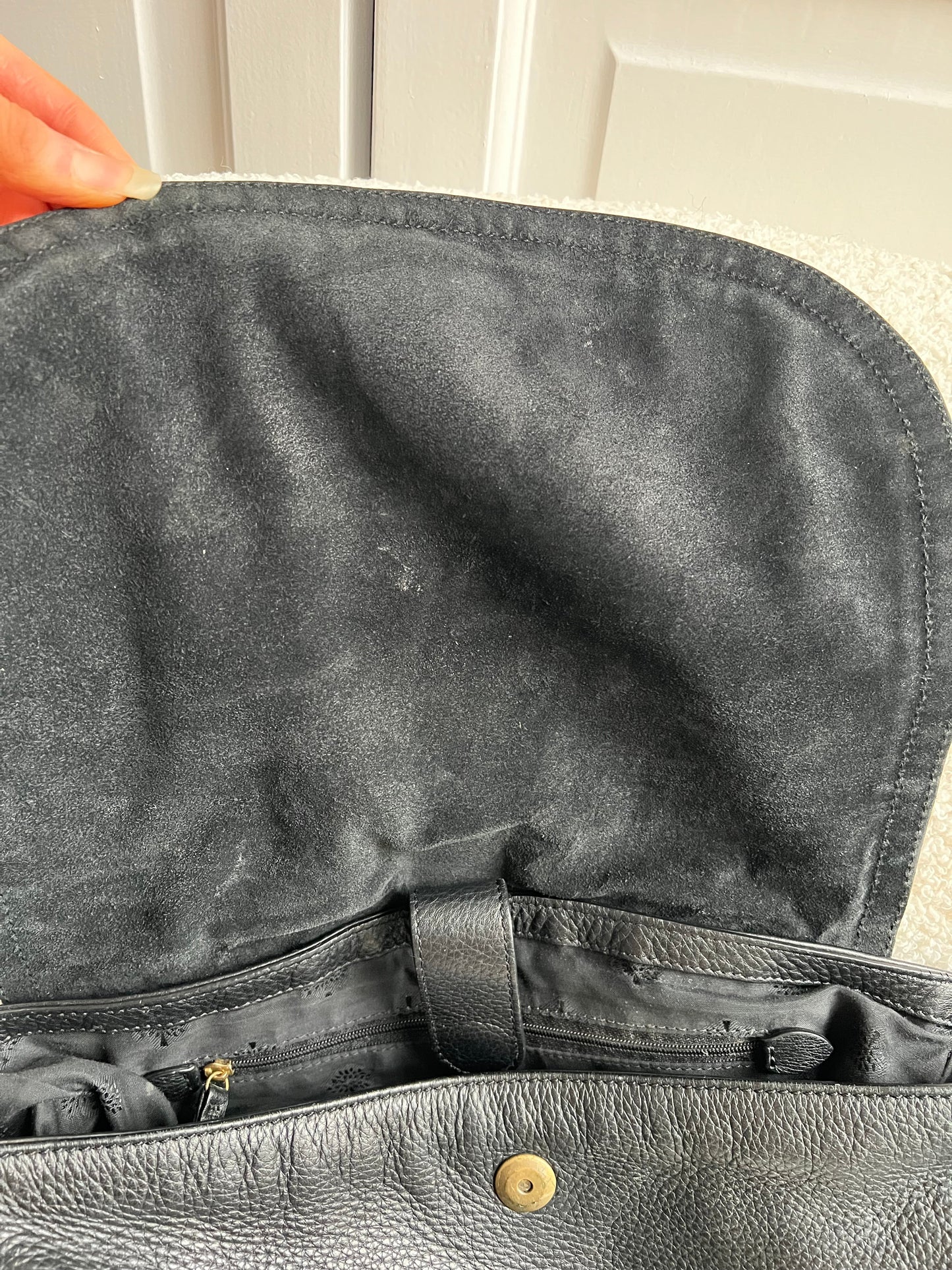 Mulberry Black Large Effie Satchel