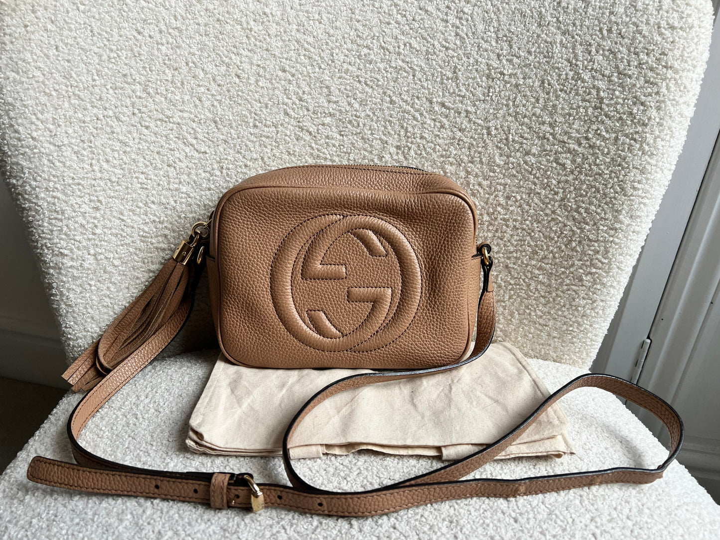 Gucci Rose Beige Soho Disco (RRP £1050)
