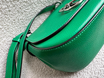 Mulberry Lawn Green Amberley Satchel (RRP £795)