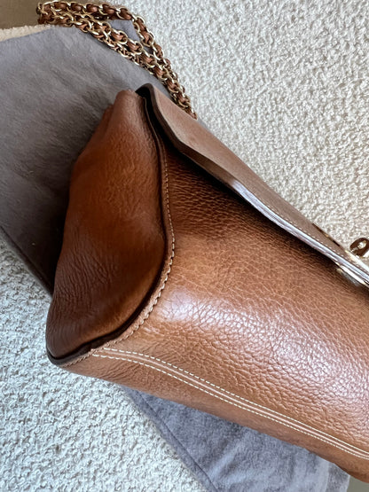 Mulberry Oak Medium Lily with Gold Hardware (RRP £1095)
