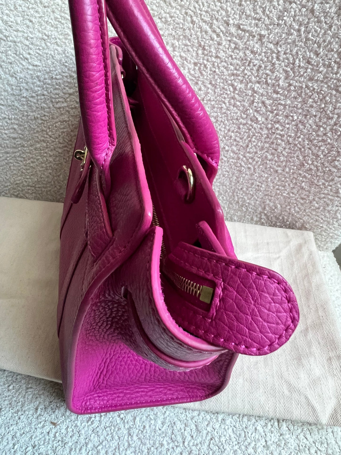 Mulberry Pink Mini Zipped Bayswater (RRP £1095)