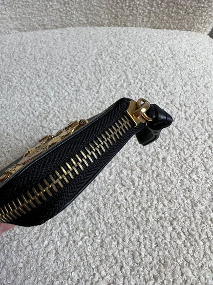 Mulberry Small Black Margaret Shoulder Bag with Small Purse