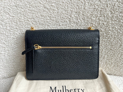 Mulberry Black Small Darley Cross Body Bag (RRP £650)