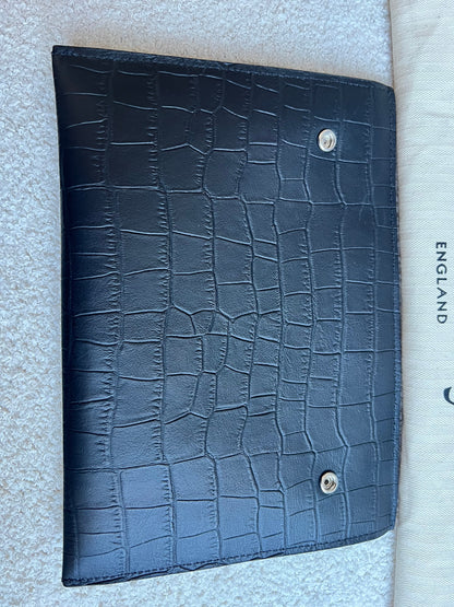 Mulberry Black Matte Croc Bayswater Tote (RRP £845)