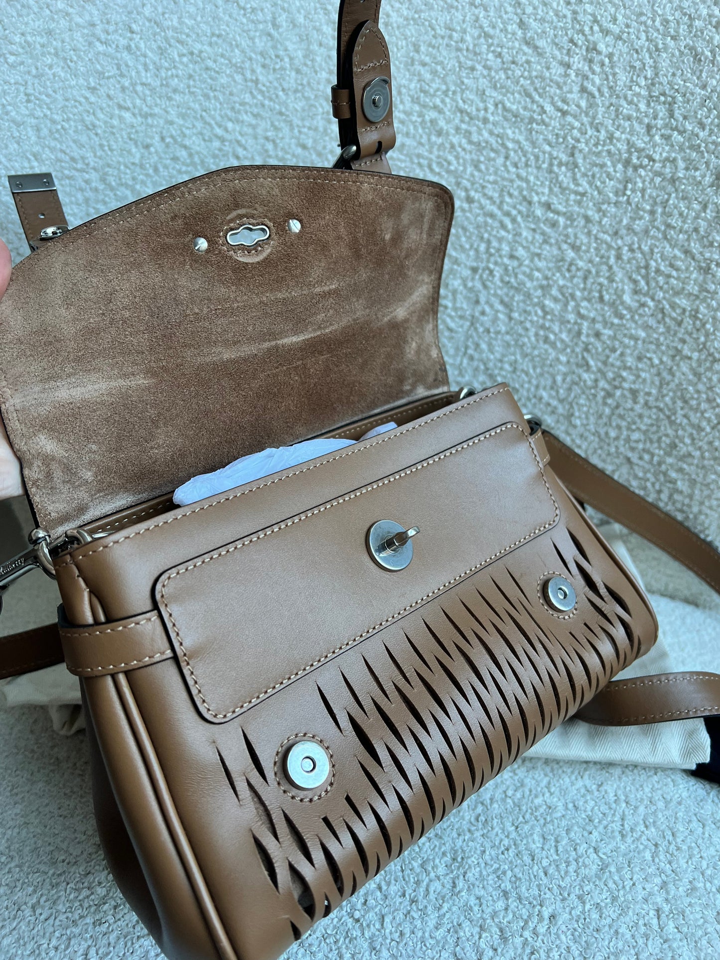 Mulberry Teak Mini Alexa (RRP £995)