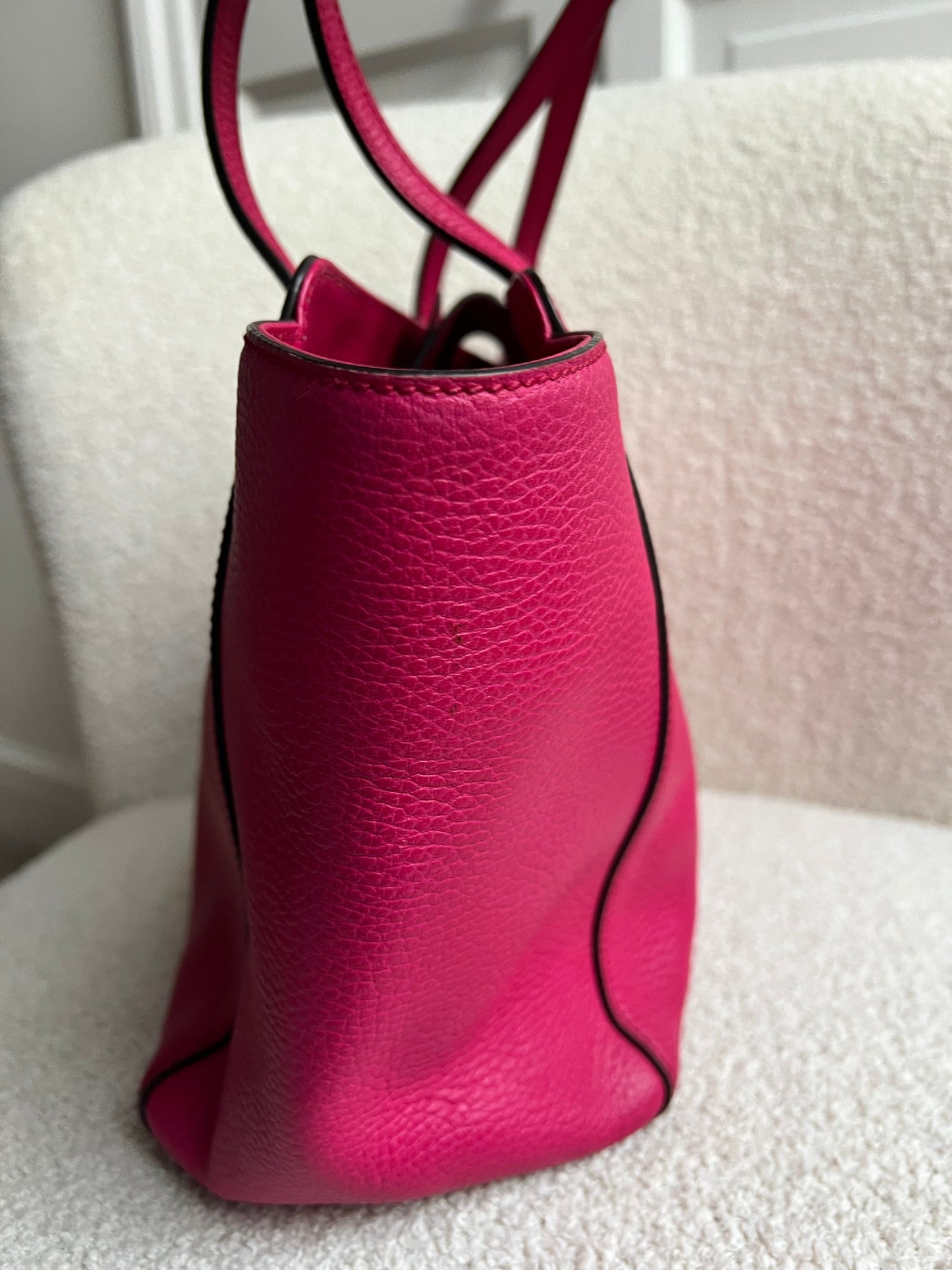 Gucci Pink Swing Tote