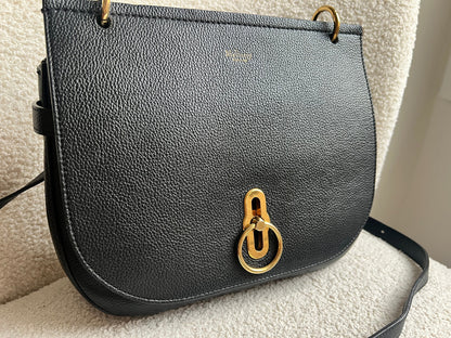 Mulberry Black Amberley Satchel (RRP £1,095)