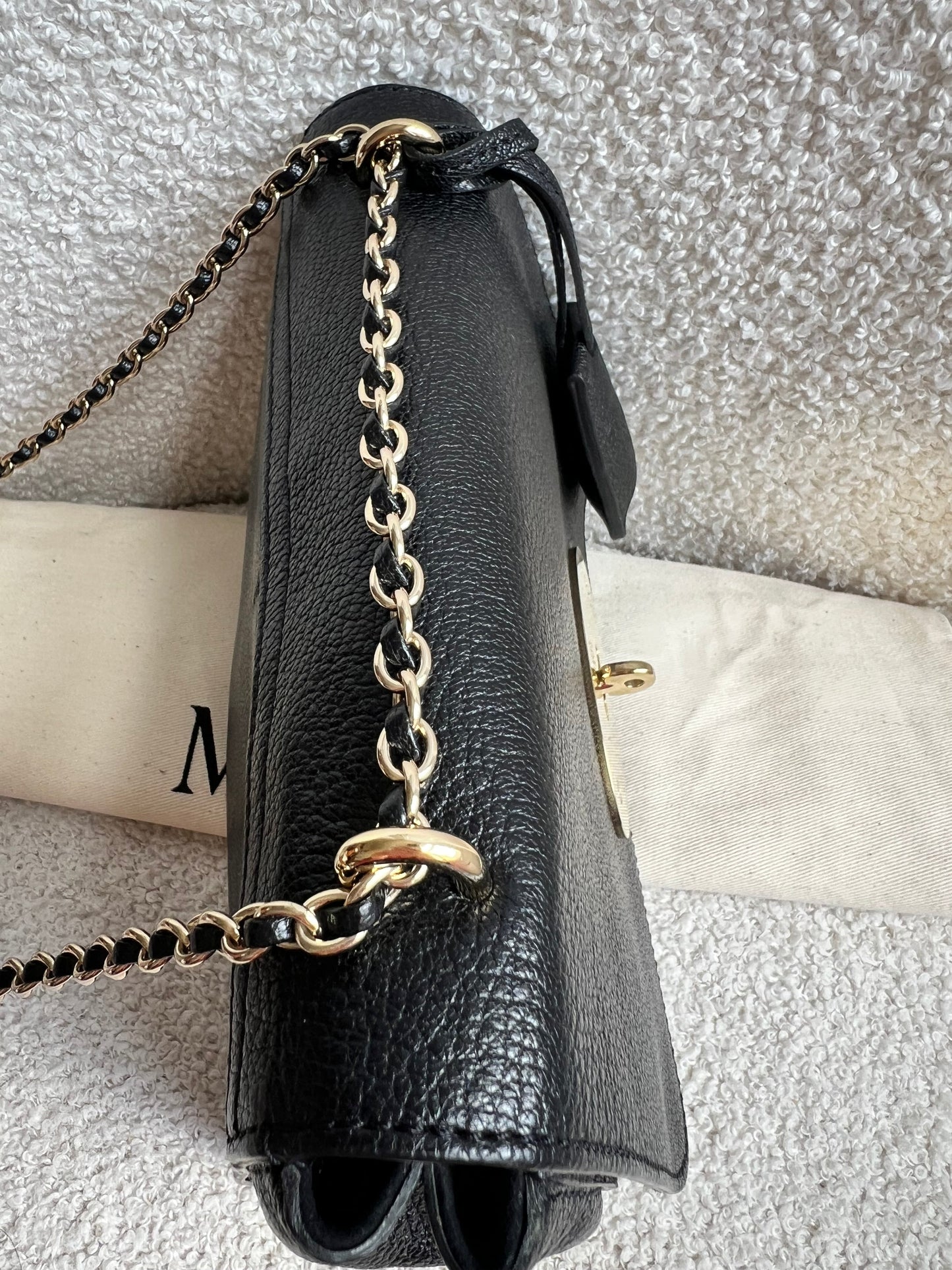 Mulberry Black Regular Lily with Gold Hardware (RRP £995)