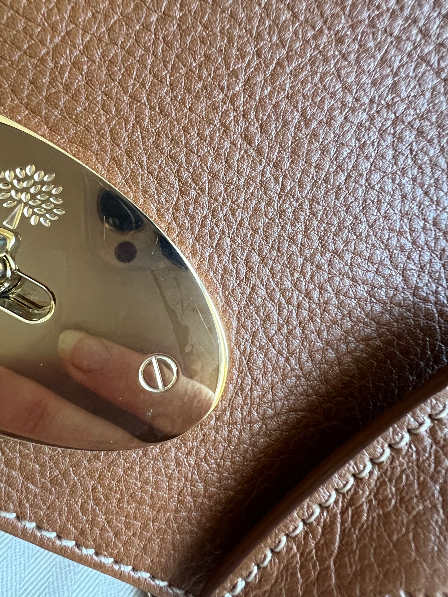 Mulberry Oak Regular Lily with Gold Hardware (RRP £995)