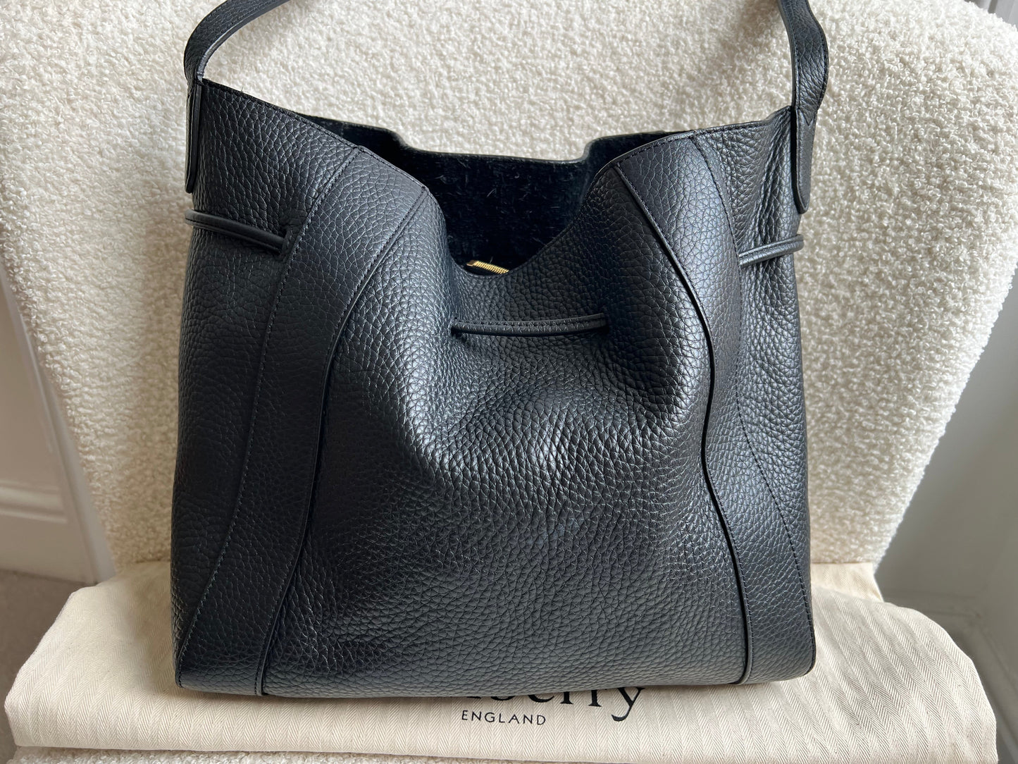 Mulberry Black Small Millie Tote (£950)