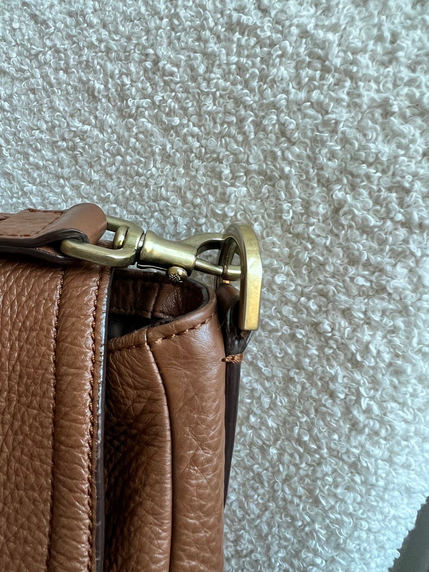 Mulberry Oak Large Effie Satchel