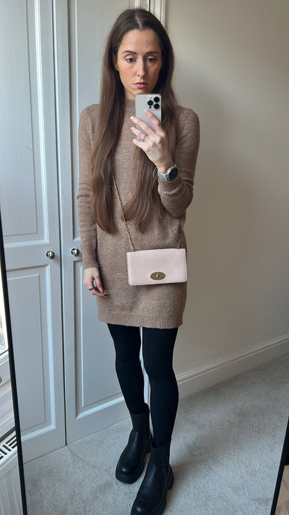 Mulberry Ballet Pink Bayswater Clutch (RRP £495)