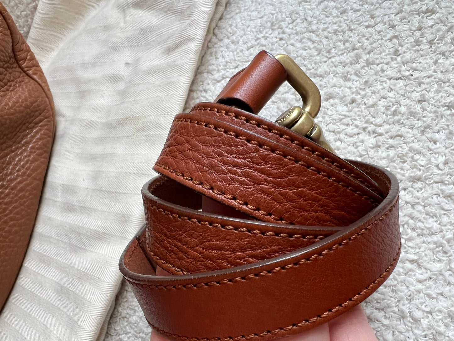 Mulberry Oak Large Effie Satchel