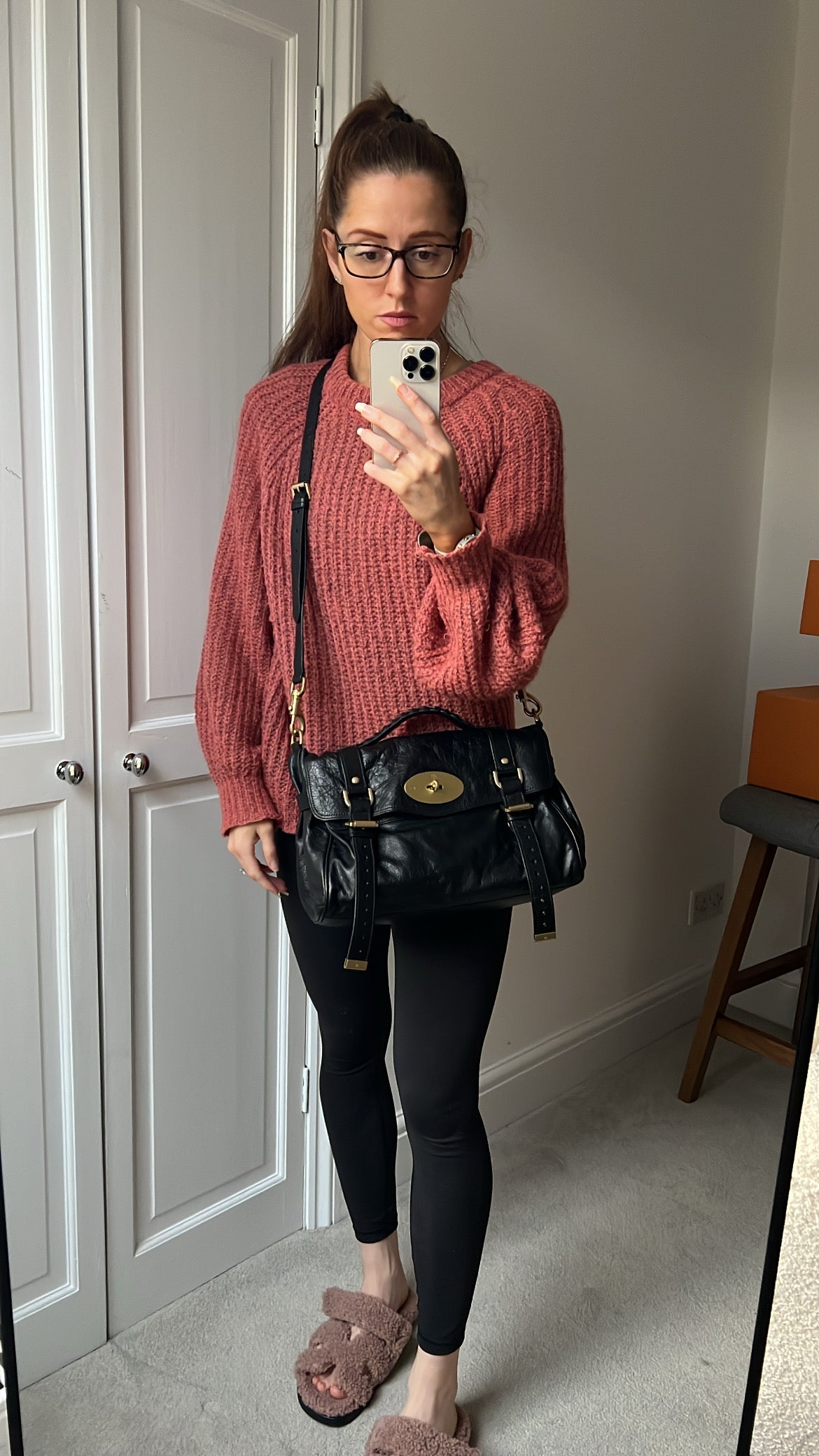 Mulberry Black Regular Alexa (RRP £1100)