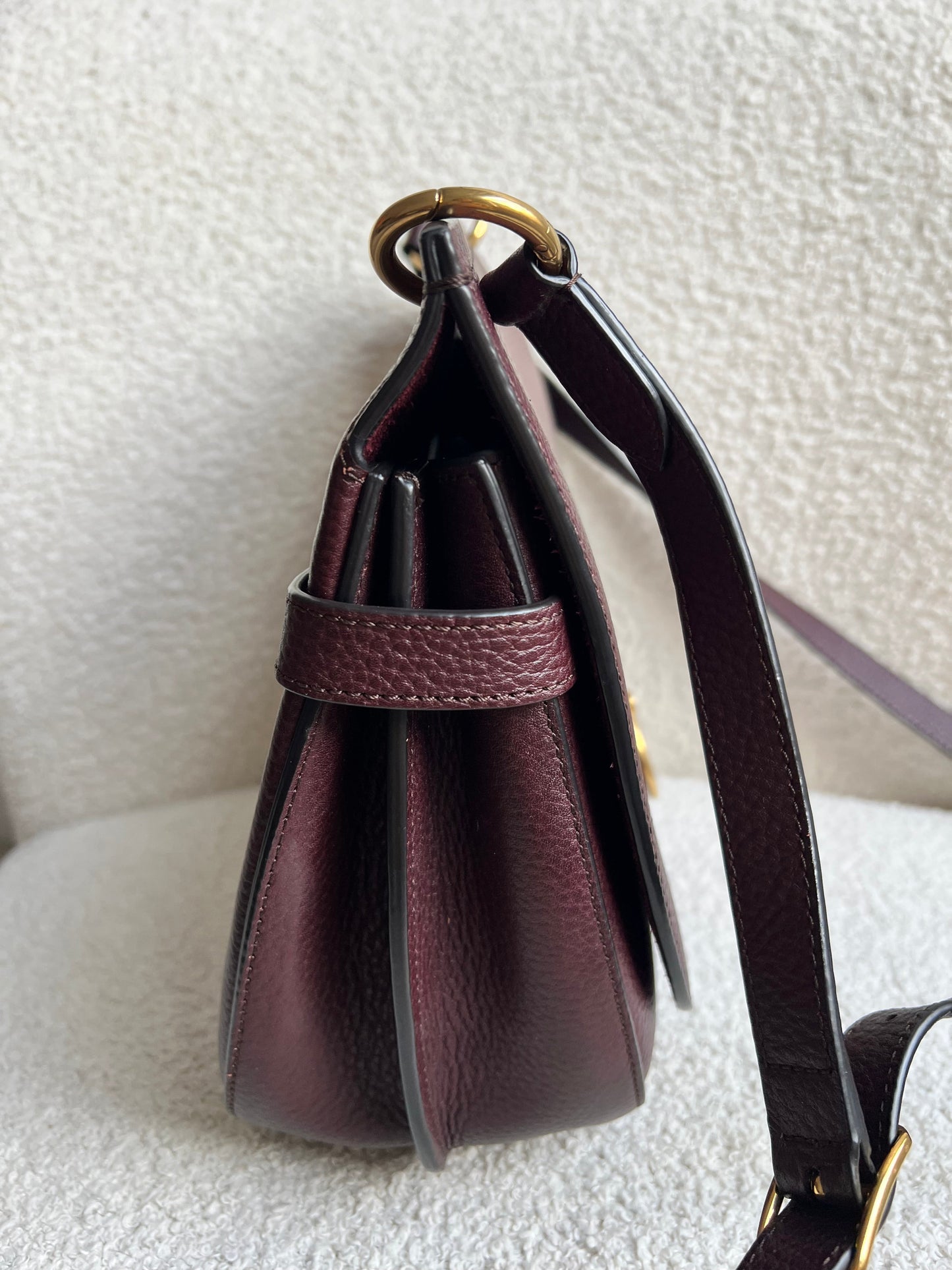 Mulberry Oxblood Amberley Satchel (RRP £1,195)