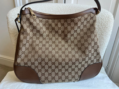 Gucci GG Bree Canvas Hobo