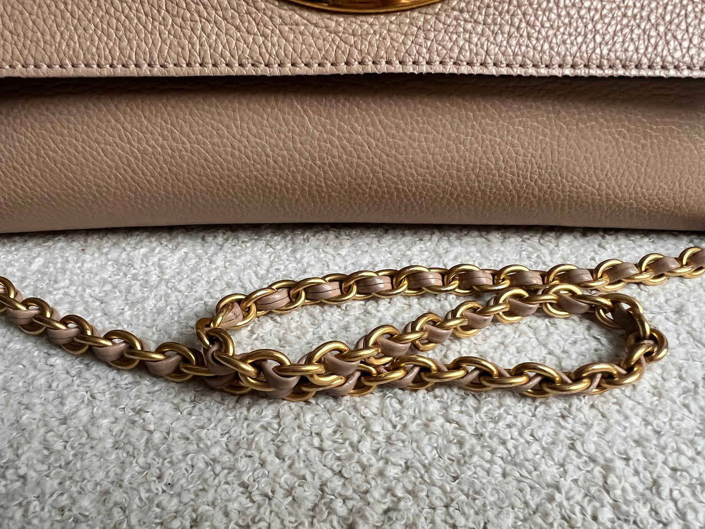 Mulberry Rosewater Medium Lily with Gold Hardware (RRP £995)