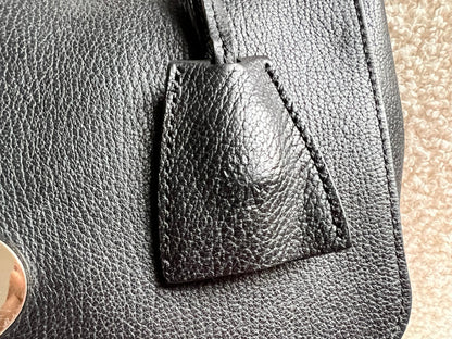 Mulberry Black Medium Lily with Silver Hardware (RRP £1095)
