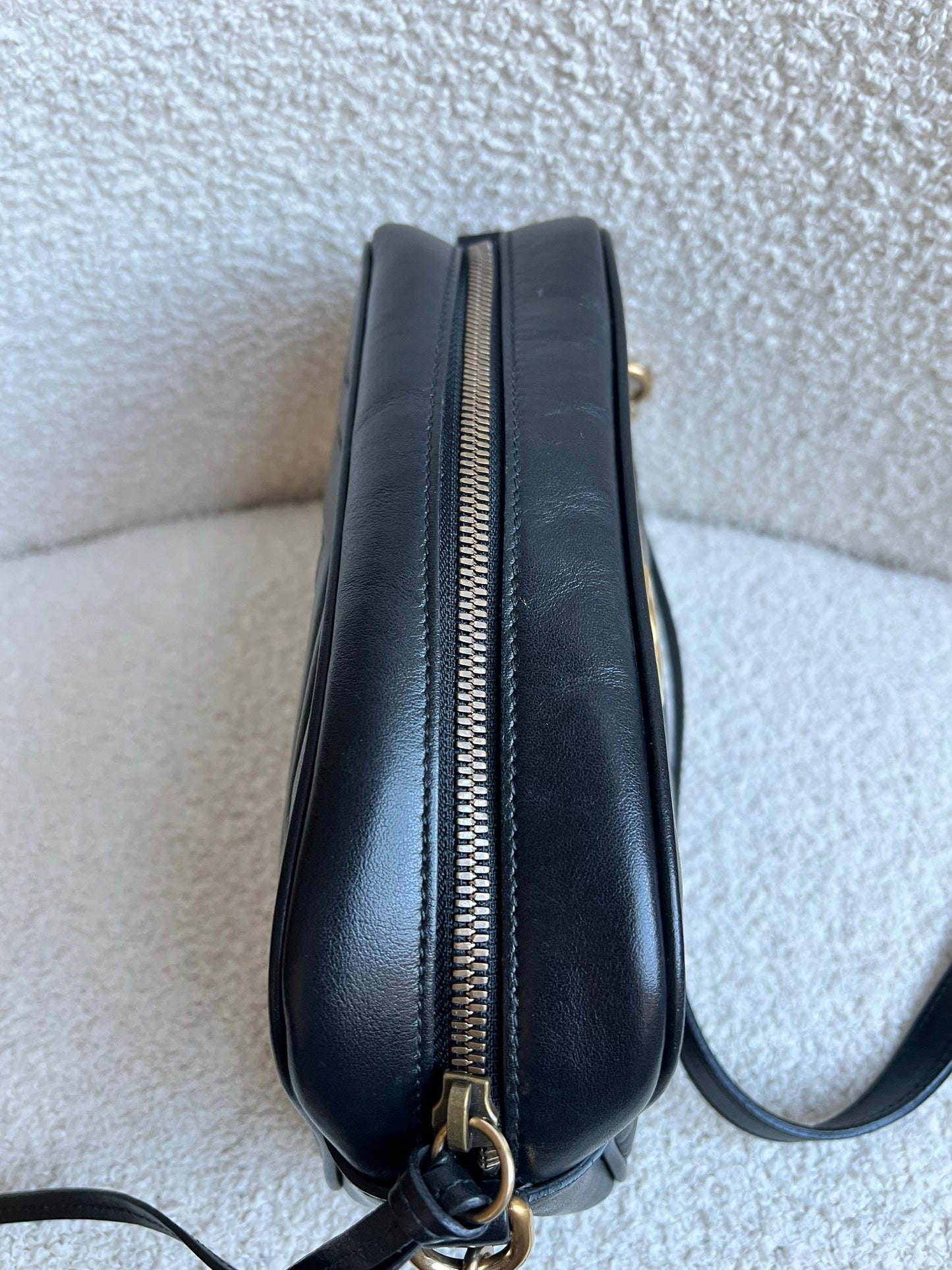 Gucci GG Black Marmont Small Shoulder Bag (RRP £1440)