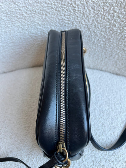 Gucci GG Black Marmont Small Shoulder Bag (RRP £1440)